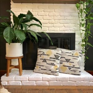 Set of 2 BOHO MIDCENTURY MODERN pillow covers